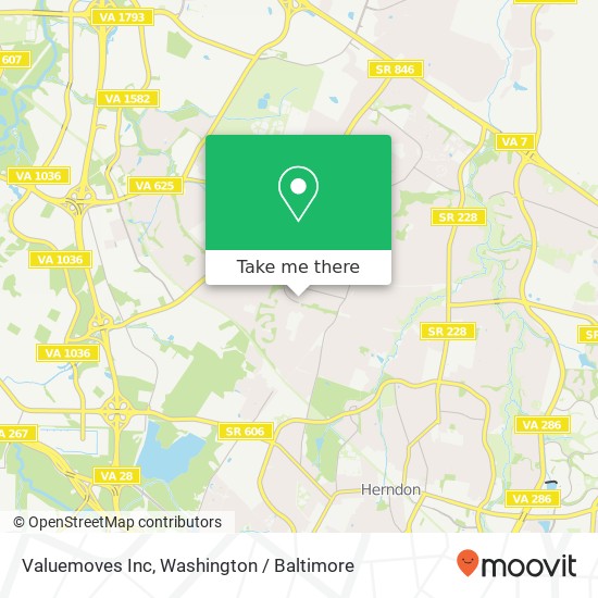 Valuemoves Inc map