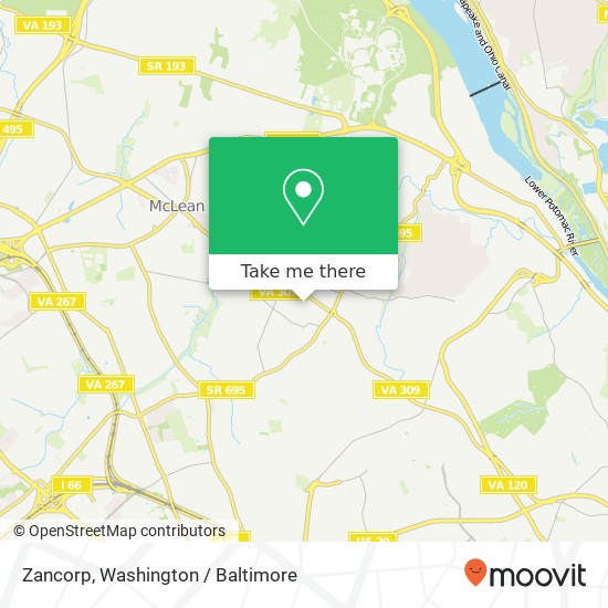 Mapa de Zancorp