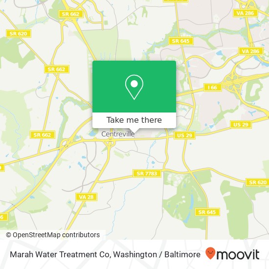 Marah Water Treatment Co map