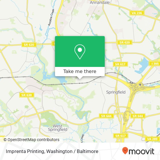 Imprenta Printing map