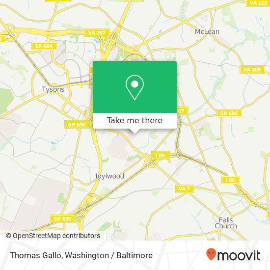 Thomas Gallo map
