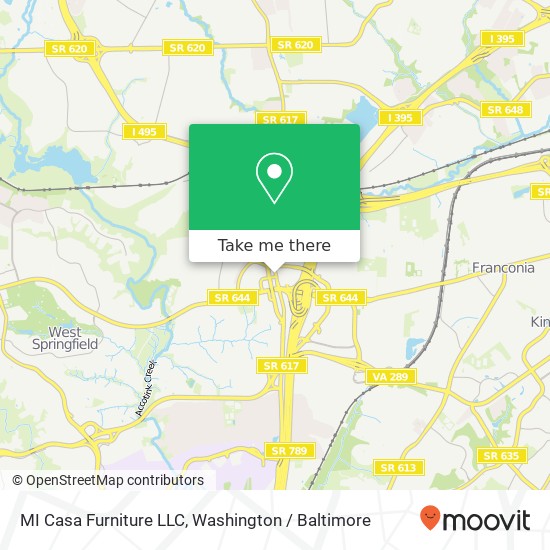 Mapa de MI Casa Furniture LLC