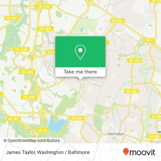 Mapa de James Taylor