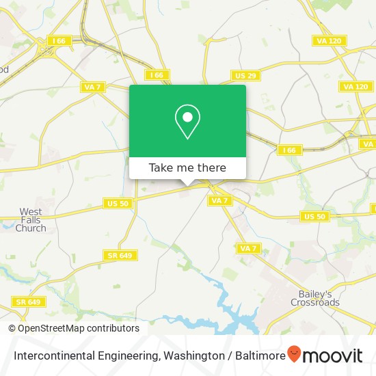 Intercontinental Engineering map