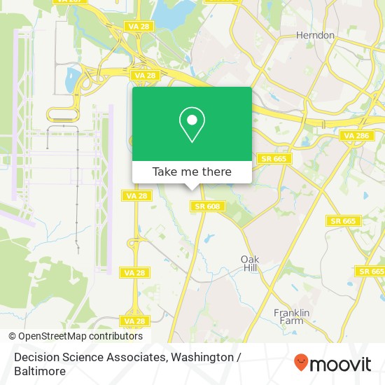 Decision Science Associates map