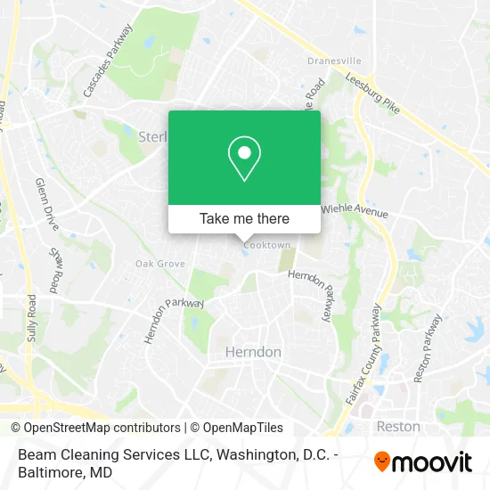 Beam Cleaning Services LLC map