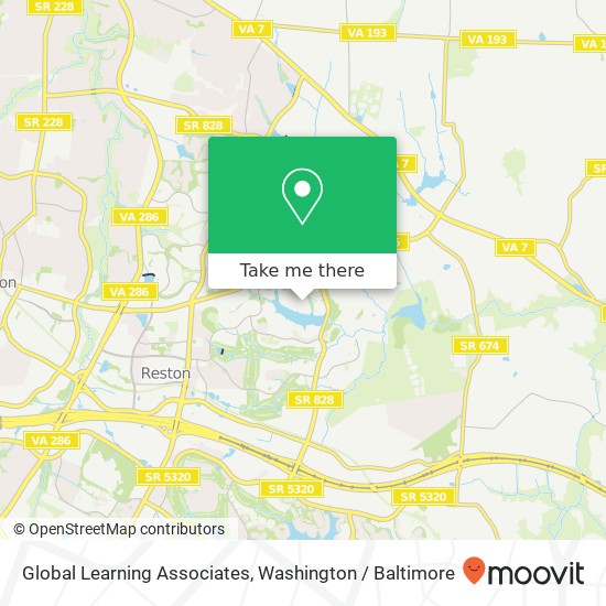 Mapa de Global Learning Associates