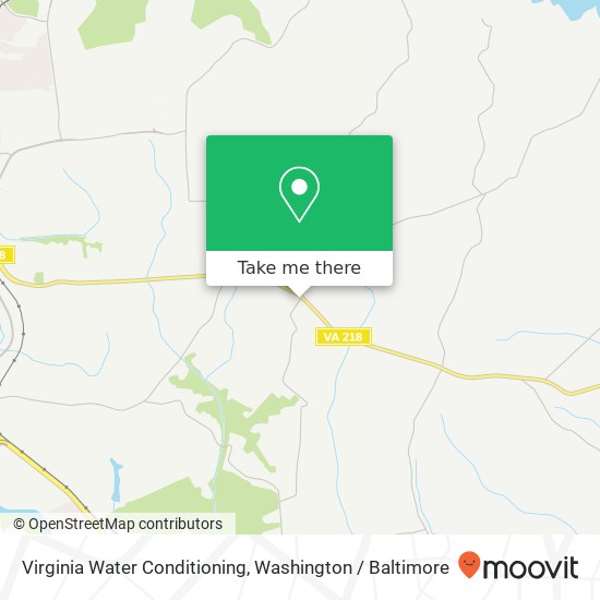 Mapa de Virginia Water Conditioning