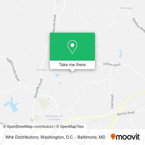 Whk Distributors map