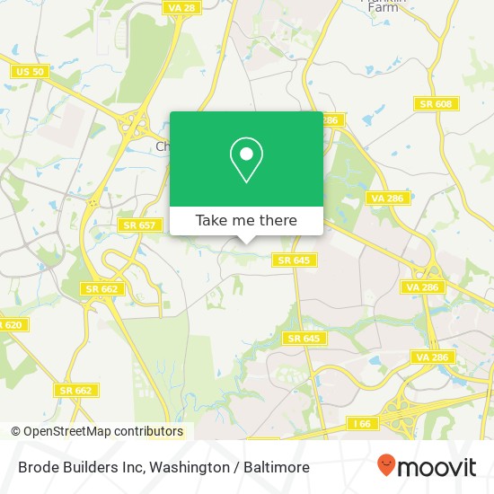 Brode Builders Inc map