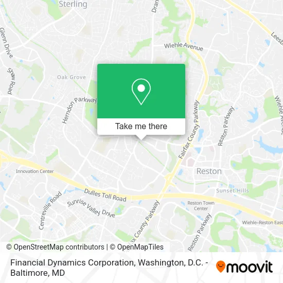 Mapa de Financial Dynamics Corporation