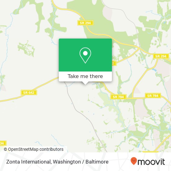 Zonta International map