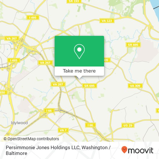 Persimmonie Jones Holdings LLC map