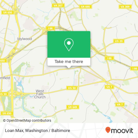 Mapa de Loan Max