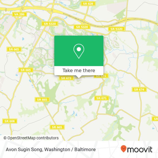 Mapa de Avon Sugin Song