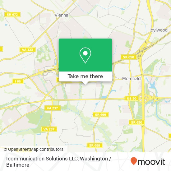 Mapa de Icommunication Solutions LLC