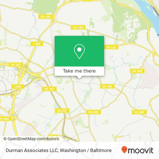 Mapa de Durman Associates LLC