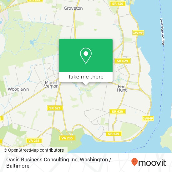 Mapa de Oasis Business Consulting Inc