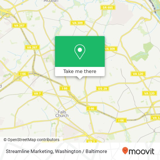 Mapa de Streamline Marketing
