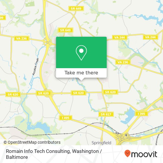 Romain Info Tech Consulting map