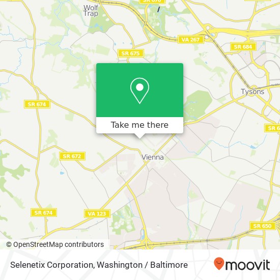 Mapa de Selenetix Corporation
