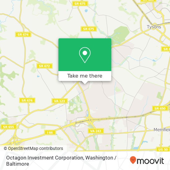 Octagon Investment Corporation map