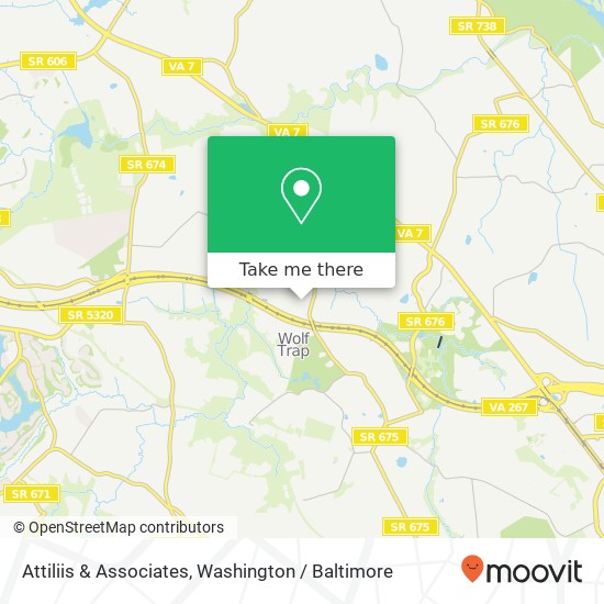 Attiliis & Associates map