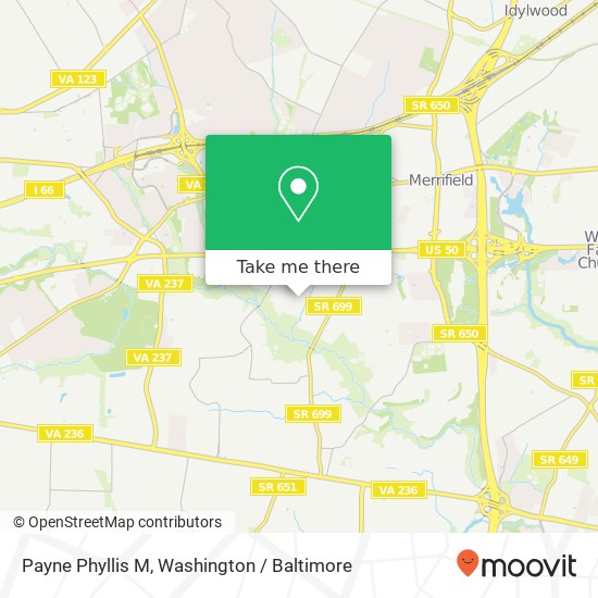 Mapa de Payne Phyllis M