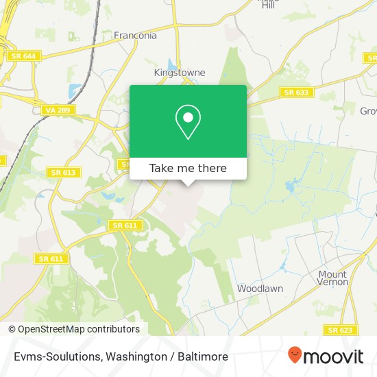 Mapa de Evms-Soulutions