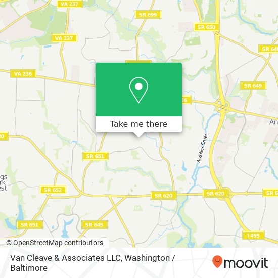 Van Cleave & Associates LLC map