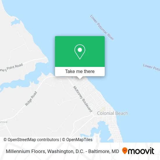 Millennium Floors map
