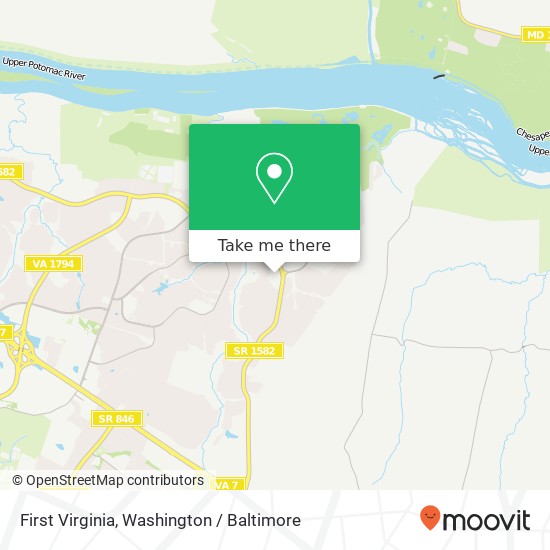 Mapa de First Virginia