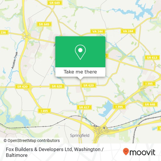 Mapa de Fox Builders & Developers Ltd