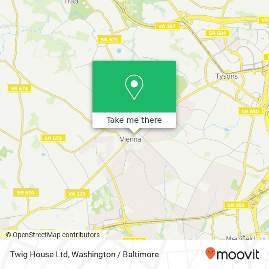Twig House Ltd map