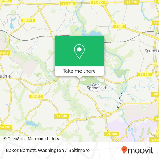 Baker Barnett map