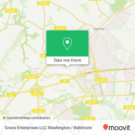 Mapa de Grace Enterprises LLC