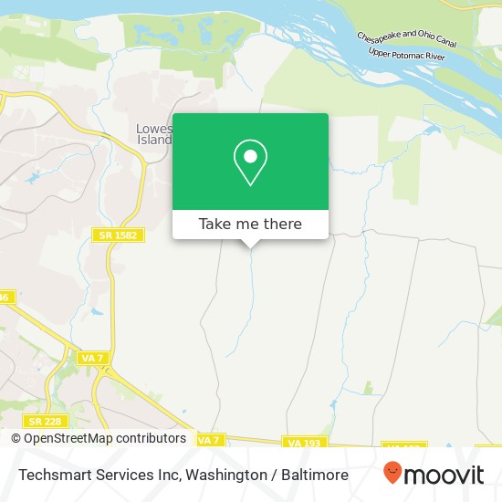 Mapa de Techsmart Services Inc