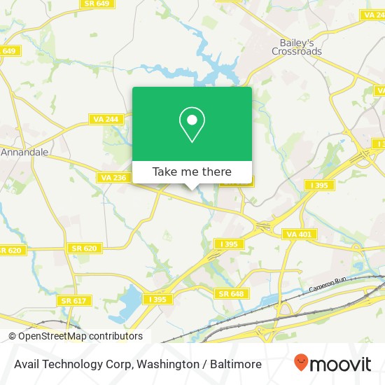 Avail Technology Corp map