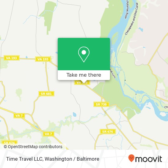 Mapa de Time Travel LLC