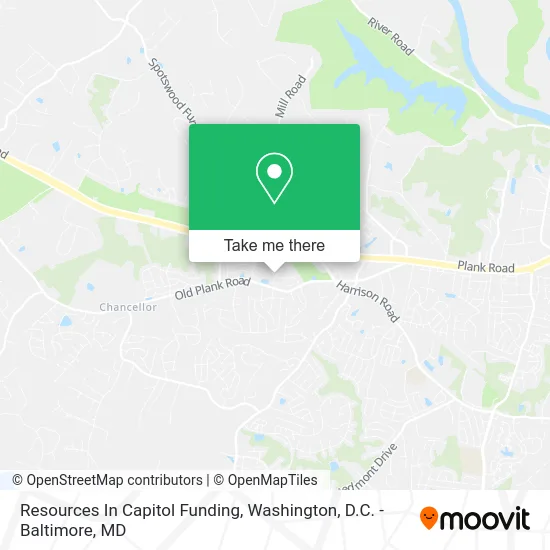 Resources In Capitol Funding map