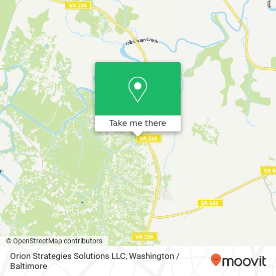 Orion Strategies Solutions LLC map