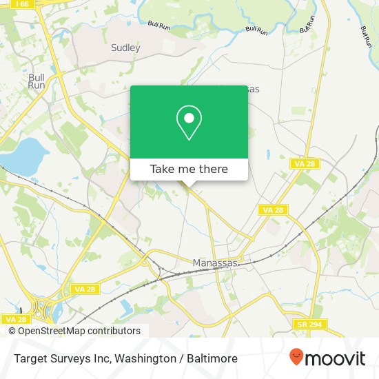 Target Surveys Inc map