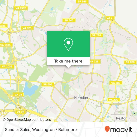 Sandler Sales map