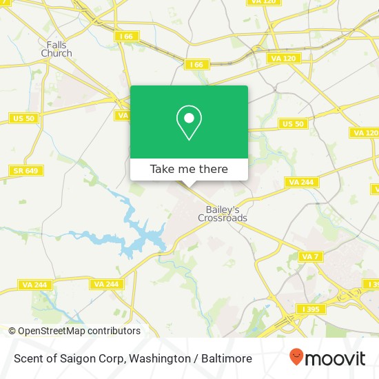 Scent of Saigon Corp map