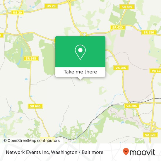 Mapa de Network Events Inc