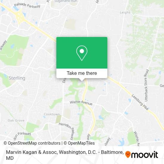 Marvin Kagan & Assoc map