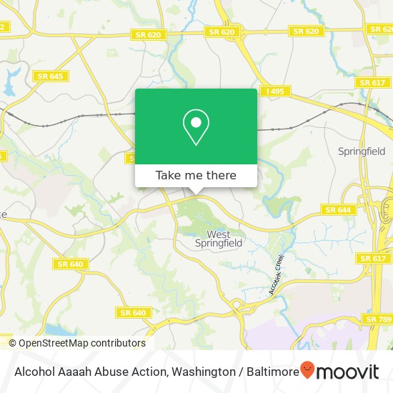 Alcohol Aaaah Abuse Action map