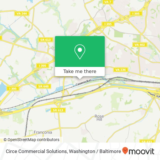 Circe Commercial Solutions map