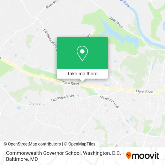 Commonwealth Governor School map