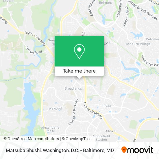 Mapa de Matsuba Shushi